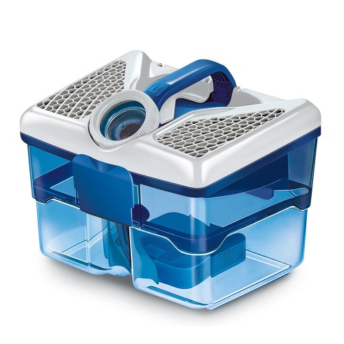 filtracja wodna DRY BOX Amfibia Odkurzacz THOMAS Cycloon Hybrid wodny piorący z funkcją mycia podłogi mopowania z filtrem wodnym dla alergika alergików hepa13  filtr cyklonowy niebieski w odkurzaczu