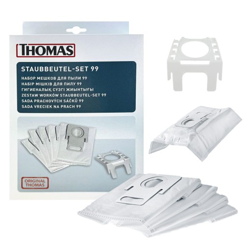 787243 Worki z uchwytem do odkurzacza Thomas AQUA+ 5 szt. 787243 worki zestaw thomas do odkurzacza wodnego i pioracego  z uchwytem