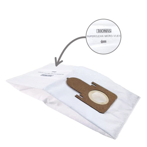 oryginalny worek do odkurzacza piorącego wodnego thomas perfect air allergy feel fresh anima aqua+ pet&family plus multiclean 10 allergy&family amfibia dry  box animal 4ll mocny fizelinowy