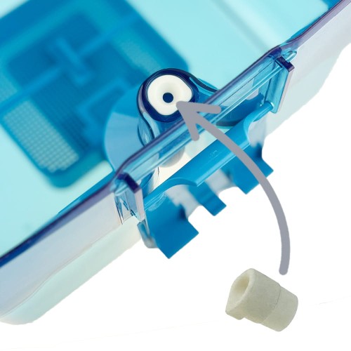 czarny element czesc wymienna zamienna do odkurzacza thomas wodnego i pioracego zawor do odprowadzania wody w odkurzaczu Aqua+ mulriclean x10 pet&fmaily allergy&family twin tt t1 t2 hygiene orca amfibia dry box element bialy