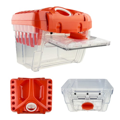 Oryginalny filtr cyklonowy EASY BOX Thomas Dry Box pomaranczowy plastikowy do odkurzacza wodnego pioracego amfibia dry box animal 4ll aqua+ pojemnik cylindryczny pojemnik na kurz