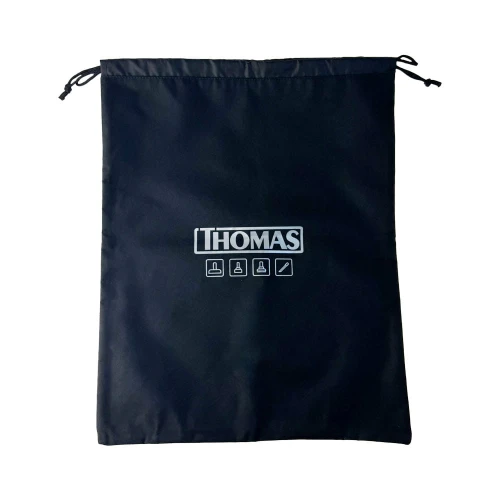czarna worek torba etui na akcesoria ssawki i koncowki  do odkurzacza wodnego i pioracego  logo thomas