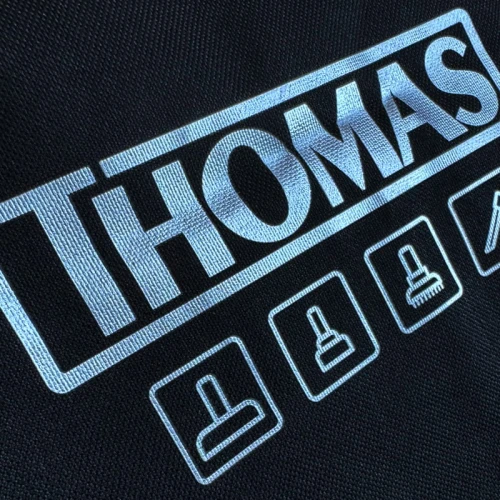 czarna worek torba etui na akcesoria ssawki i koncowki  do odkurzacza wodnego i pioracego  logo thomas