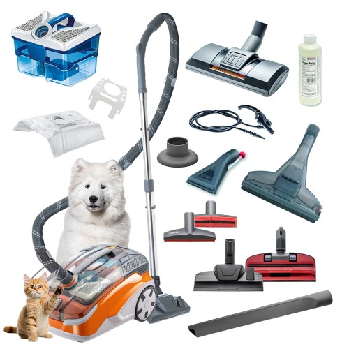 Aqua+ Pet &amp; Family Plus Thomas Odkurzacz wodny piorący z turboszczotką do odkurzania siersci psa i kota dywanow prania mebli z płynem do prania protex ssawki do siersci.jpg