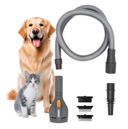 Szczotka do odkurzania sierści psa i kota do odkurzacza Pet Grooming SET Thomas mix czesanie psa szczotka do czesania psa.jpg