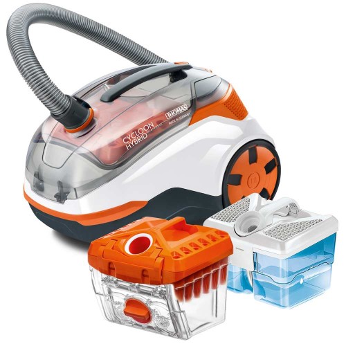 Cycloon Hybrid Pet & Friends Thomas Odkurzacz cyklonowy i wodny z turboszczotką  do siersci psa i kota dla alergikow do dywanow  z filtrem wodnym