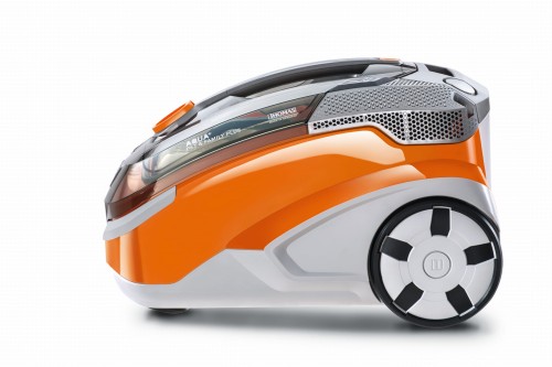 Aqua+ Pet & Family Plus Thomas Odkurzacz wodny piorący z turboszczotką do odkurzania siersci psa i kota dywanow prania mebli z koncentratem do prania dobry odkurzacz