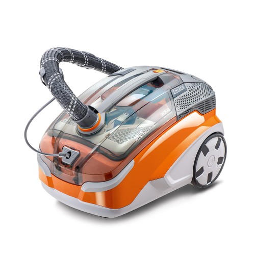 Aqua+ Pet & Family Plus Thomas Odkurzacz wodny piorący z turboszczotką do odkurzania siersci psa i kota dywanow prania mebli z koncentratem do prania mocny odkurzacz